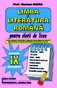 Limba si literatura romana pentru elevii de liceu (clasa a IX-a)